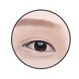 Hạ mí dưới bước 1 — thiết kế đuôi mắt phù hợp