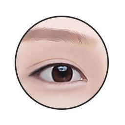 Hạ mí dưới bước 4 — hoàn thiện đôi mắt mềm mại và rõ nét