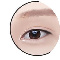 Mở góc mắt trong bước 1 — thiết kế đường nét phù hợp