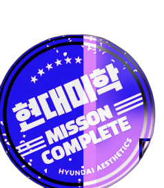 Huy hiệu Mission Complete của Thẩm mỹ Hyundai